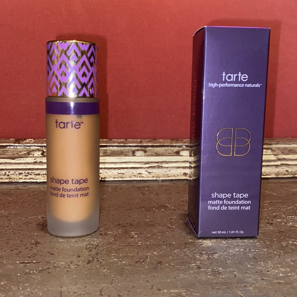 Tarte Shape Tape Matte foundation/ Deep Golden/NWT